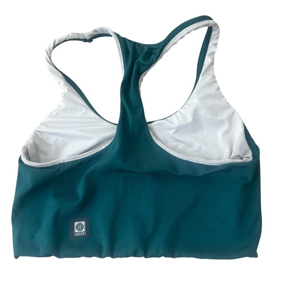 Jolyn INDY LONGLINE RACERBACK BRA Green Size Small - Picture 3 of 6